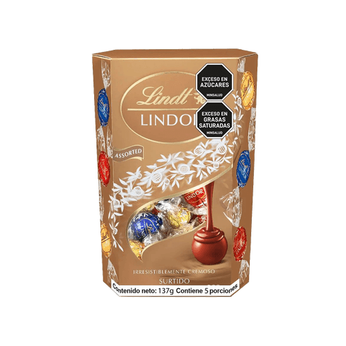 CHOCOLATE SURTIDO LINDT LINDOR *137GR