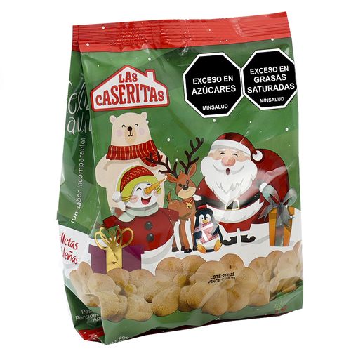 GALLETA NAVIDENA CASERITAS BOLSA *200GR