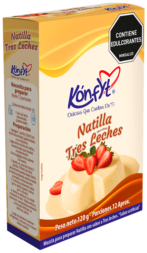 MEZCLA NATILLA TRES LECHES KONFYT *120GR