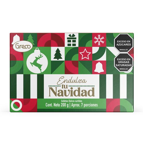 GALLETAS GRECO ENDULZA TU NAVIDAD *200GR