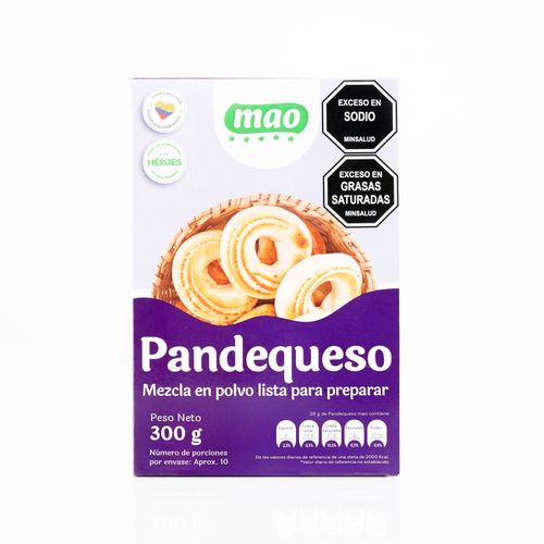 PREMEZCLA DE PANDEQUESO MAO *300GR