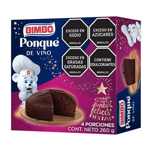 PONQUE BIMBO VINO *260GR