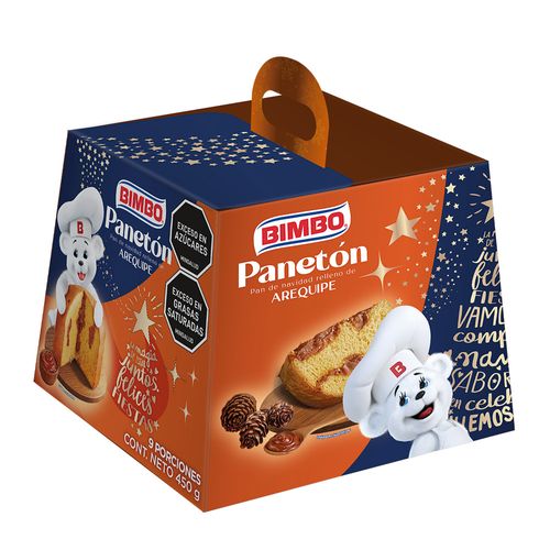 PANETON BIMBO AREQUIPE *450GR