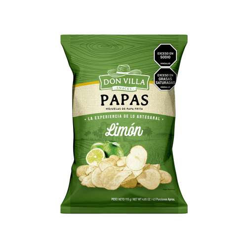 PAPAS LIMON DON VILLA *115GR