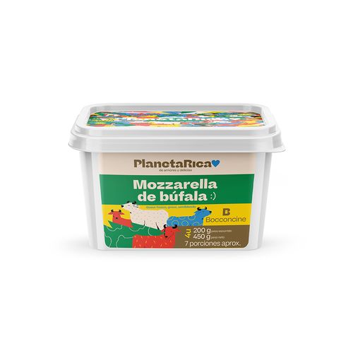 QUESO BUFALA MOZZARELA BOCCONCINE *200GR