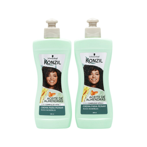 CREMA PEINAR ALMENDRAS KONZIL 2 X 230ML