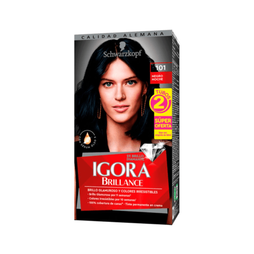 TINTE 1-01 IGORA BRILLANCE  DT X 50ML