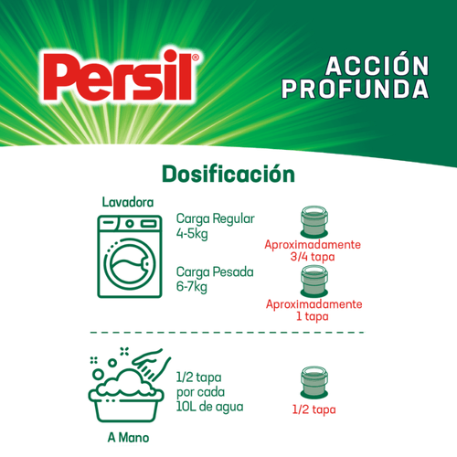 DETERGENTE LIQ ACCION PROF PERSIL*3000ML