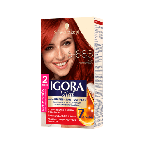 TINTE 6-888 RUBI APASIONADO IGORA VITAL