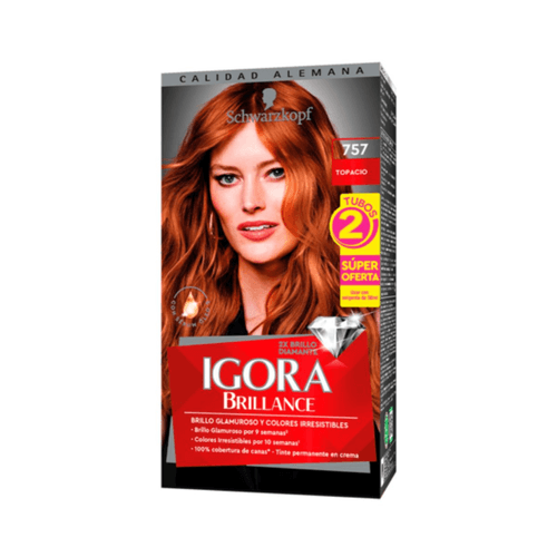 TINTE 757 TOPACIO IGORA BRILLANCE