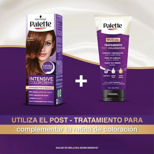 TRATAMIENTO POS COLORACION PALETTE*200ML