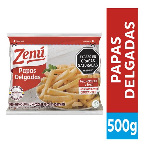 PAPAS DELGADAS ZENU  x 500GR