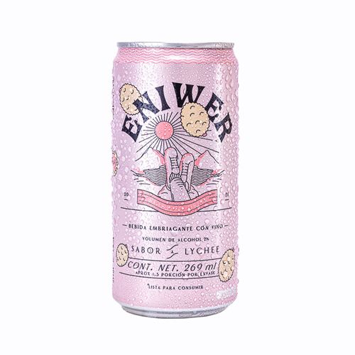 COCTEL VINO ENIWER LYCHEE 2% LAT *269ML