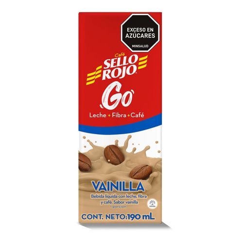 BEBIDA SELLO ROJO GO VAINILLA *190ML