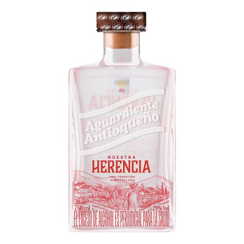 AGUARDIENTE ANTIOQ NUEST HER TRAD *750ML