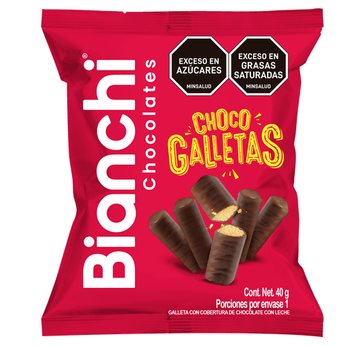 SNACK BIANCHI CHOCO GALLETAS *40GR