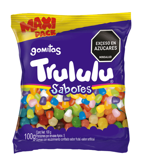 GOMAS TRULULU SABORES *100GR