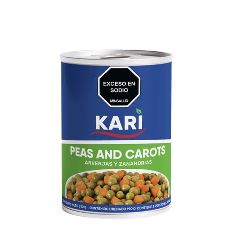 MIX AVERJAS Y ZANAHORIAS KARI *310GR