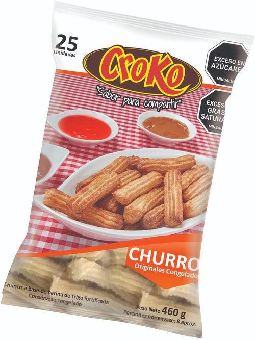 CHURROS ORIGINAL CONGEL CROKO X25 *460GR