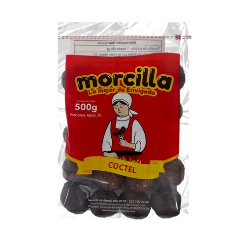 MORCILLA COCTEL LA MEJOR DE ENVIG *500GR