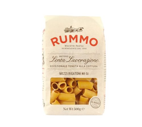 PASTA RUMMO MEZZI RIGATONI *500GR