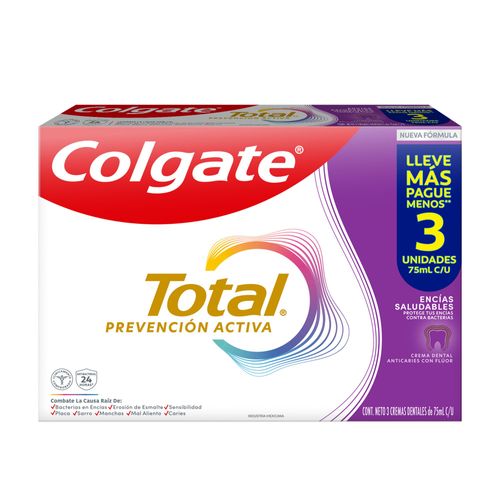 CREMA DENTAL COLGATE TOTAL PREV X3 *75ML