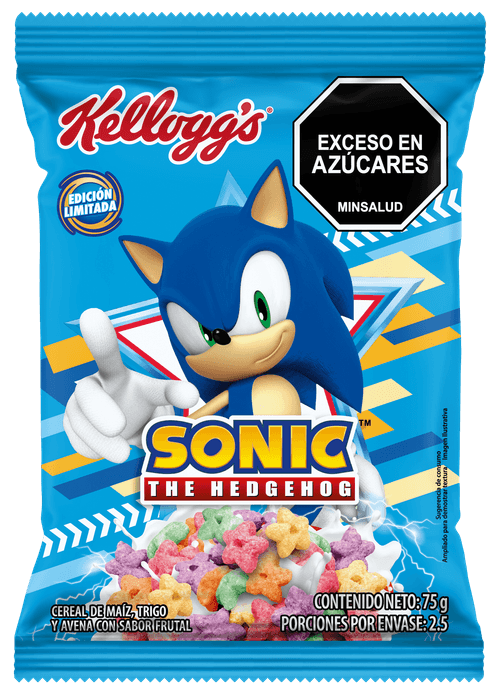 CEREAL KELLOGGS SONIC BOLSA *75GR