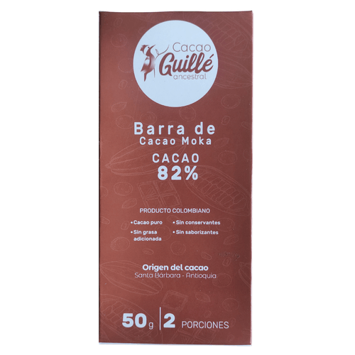 BR CACAO MOKA CACAO GUILLE ANCESTRALx50G