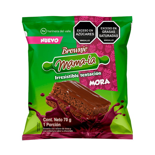 BROWNIE MAMA-IA MORA *70GR
