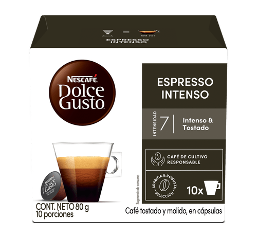 NDG ESPRESSO INTENSE X10 CAPSULAS *80GR