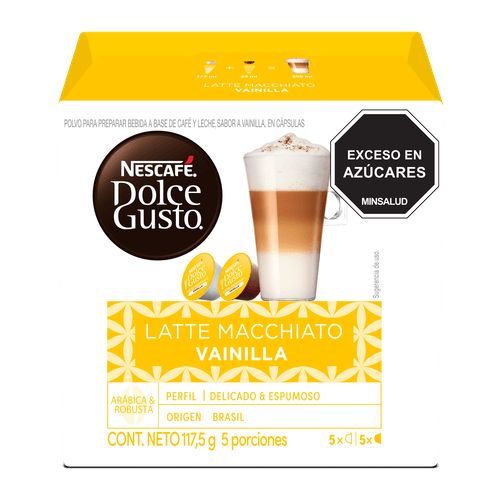 NDG LTMAC VANILLA X10 CAPSULAS *117.5GR