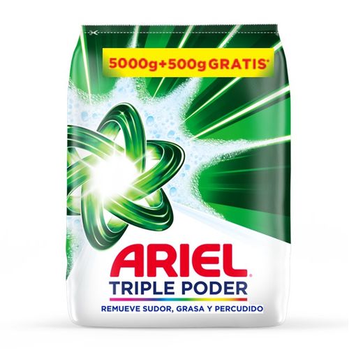 OF DETERG POLV ARIEL R *5000GR+GTS 500GR