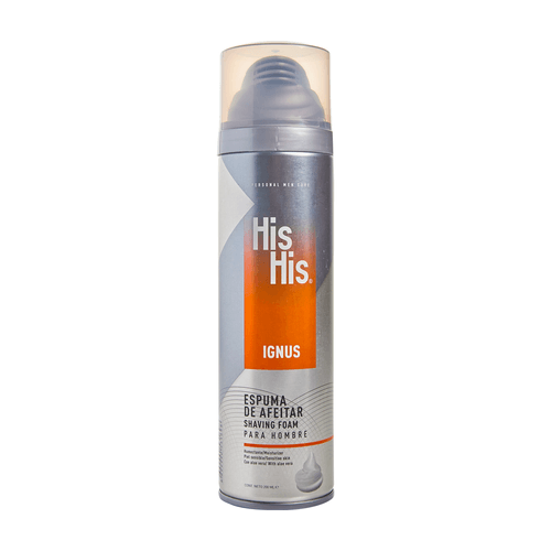 ESPUMA AFEITAR NORM IGNUS HIS HIS *200ML