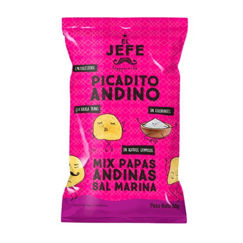 PICADITO ANDINO MIX PAPAS EL JEFE *60GR