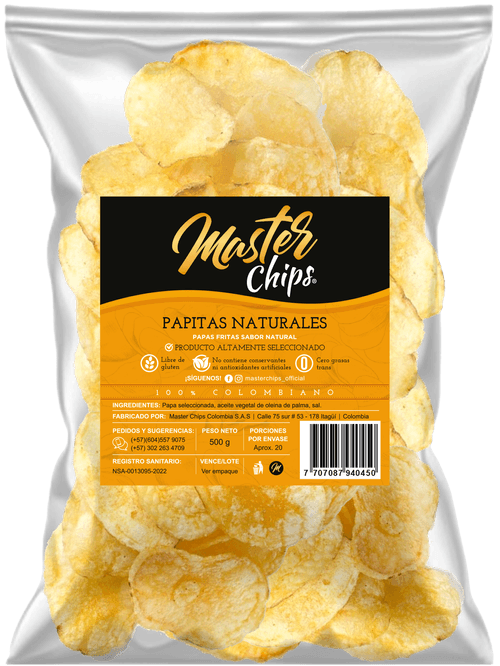 PAPA ARTESANAL MASTER CHIPS * 500 GR