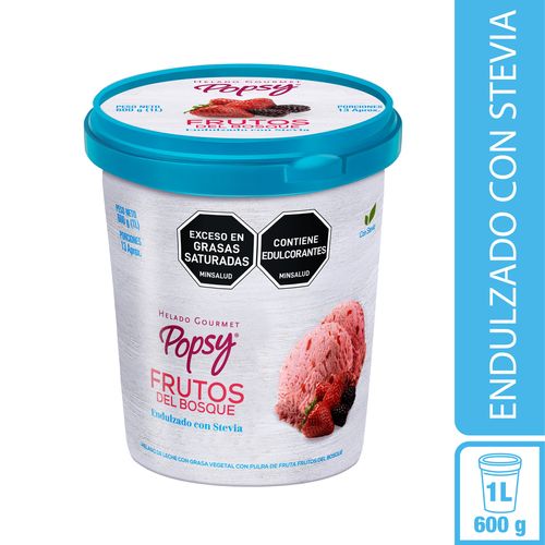 HELAD FRUTO DEL BOSQU POSPY-STEVIA*600GR