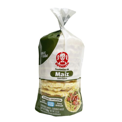 TOSTADA DE MAIZ SUSANITA x 100GR