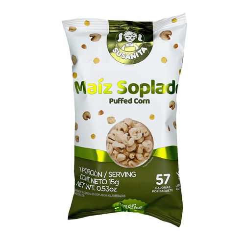 MAIZ SOPLADO SUSANITA  x 15GR