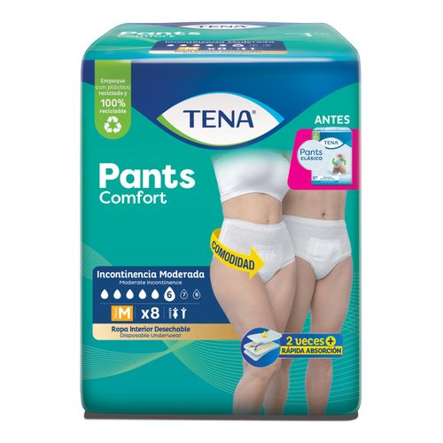 PAÑAL TENA PANTS CLASIC MEDIANO  x 8UND