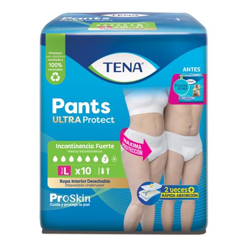 TENA PANTS ULTRA LARGE x 10UND
