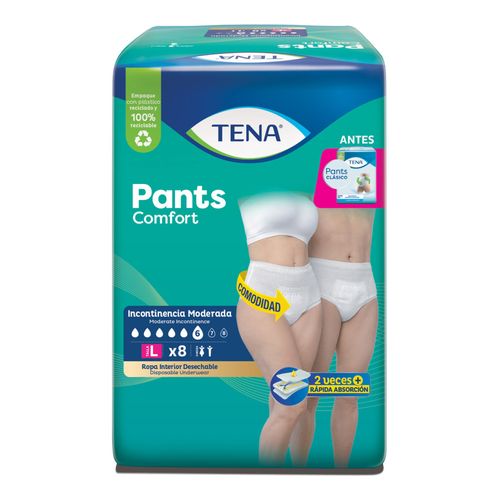 PAÑAL TENA PANTS CLASIC LARGE  x 8UND