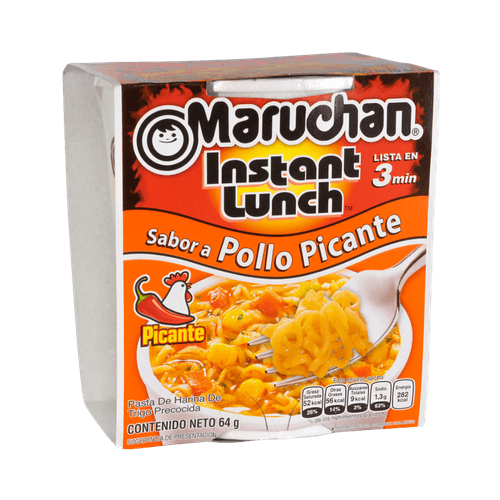 SOPA MARUCHAN VASO POLLO PICANTE *64GR