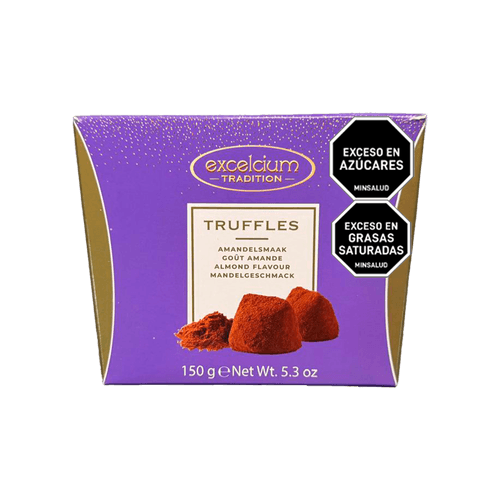 TRUFAS CON ALMENDRA EXCELCIUM *150GR