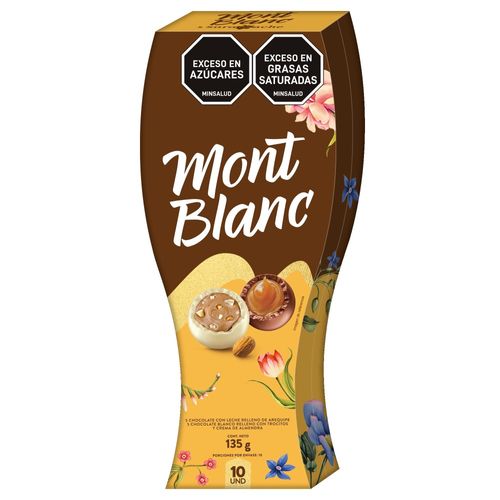 CHOCOLATES MONTBLANC SURTIDOS *135GR