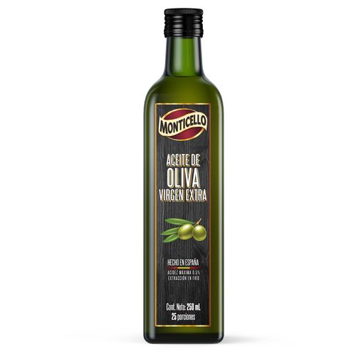 ACEITE OLIVA VIRG EXTR MONTICELLO *250ML