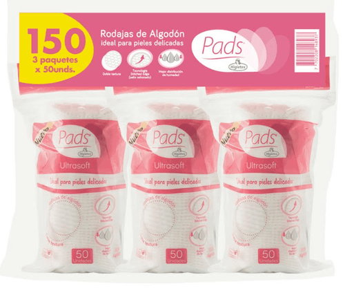 OF PADS ALGODON ULTRASOFT X3 *50UND