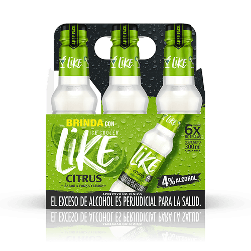 LIKE LIMON SIXPACK BOT *300ML