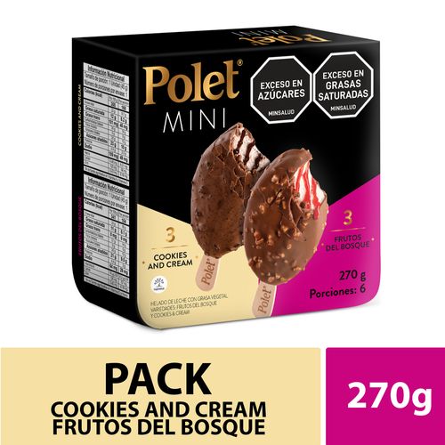 PACK MINI POLET SURTID X6 *270GR