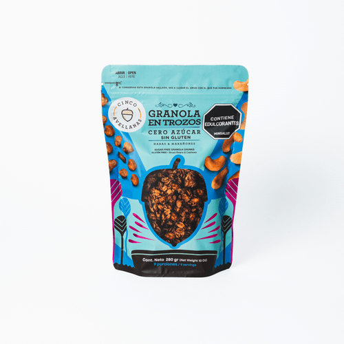 GRANOLA TROZ CERO AZU HABAS MARAN *280GR