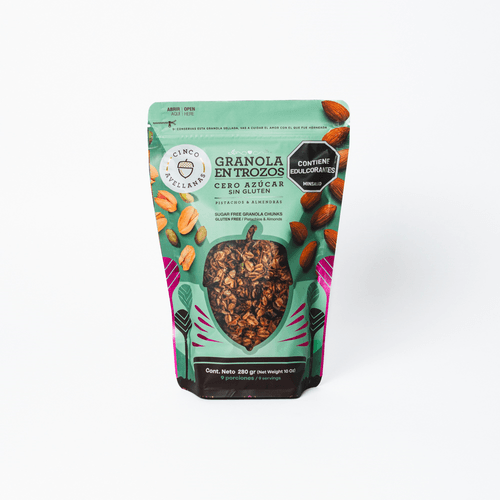 GRANOLA TROZ CERO AZU PIST ALMEND *280GR